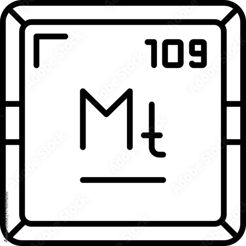 Meitnerium Icon