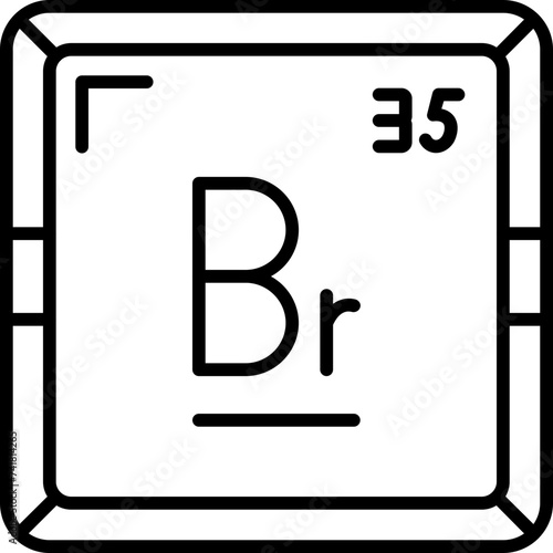 Bromine Icon