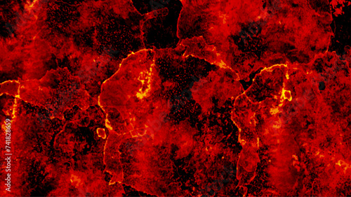 Lava surface textured background.