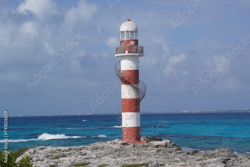 lighthouse on the caribbean coast
