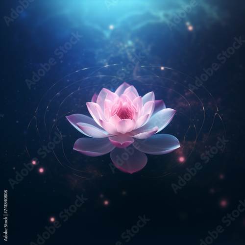 Lotus flower, spirituality, meditation, tranquility, enlightenment, mindfulness, inner peace