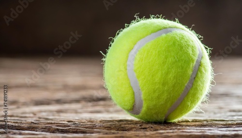 lose up of tennis ball © Richard