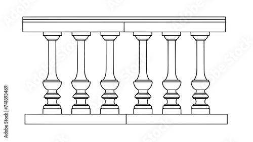 balusters vector1