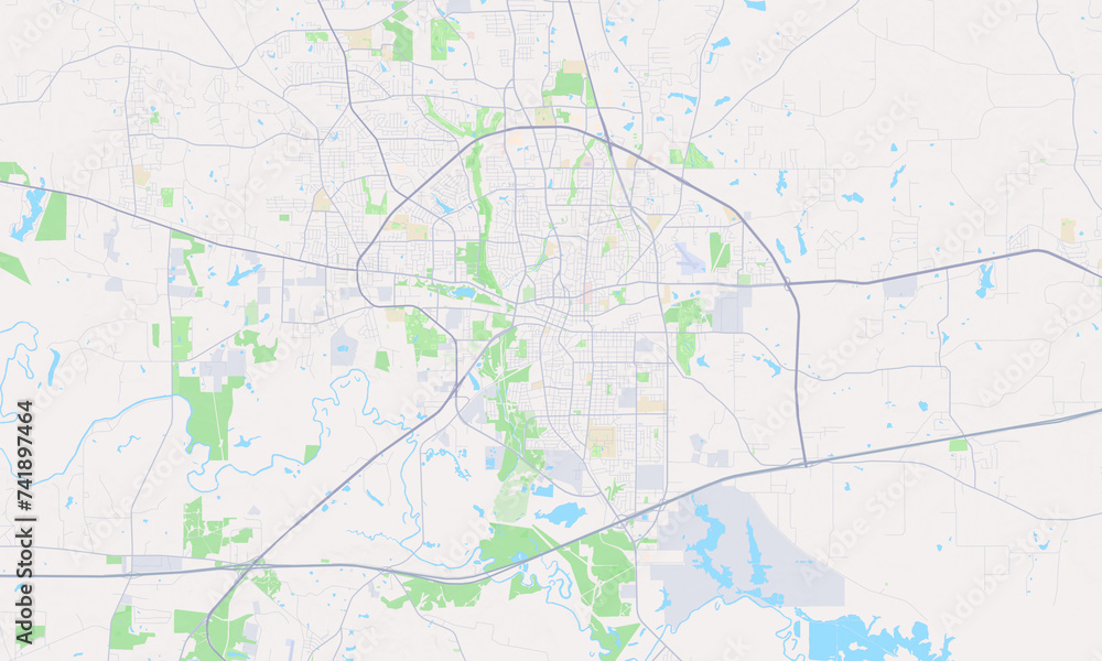 Longview Texas Map, Detailed Map of Longview Texas