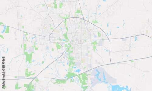 Longview Texas Map, Detailed Map of Longview Texas