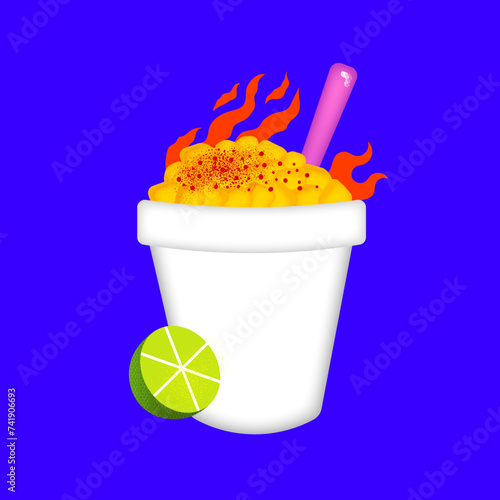 Esquites calientes 