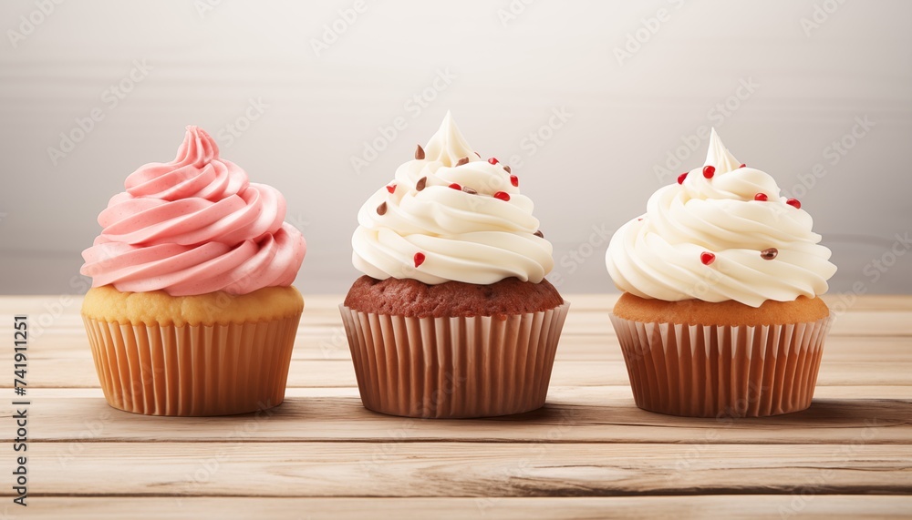 cupcake with frosting and sprinkles cupcake with frosting and sprinkles