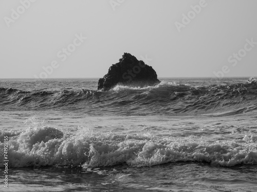 Beach Playa de Benijo on Tenerife