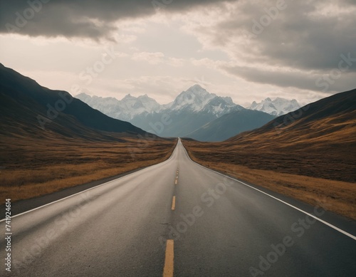 road to the mountains, travel, high-quality wallpapers