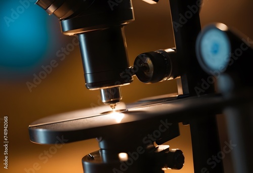 Shallow Focus Photography of Microscope photo