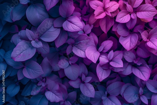 deep purple leaves