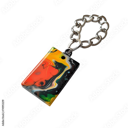 Obraz na płótnie keychain on transparent background w salonie