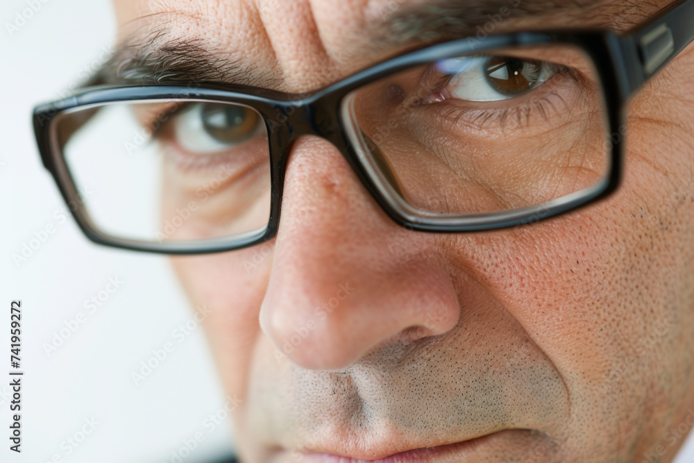 Close-up of a mature man wearing glasses and looking at camera
Close-up of a mature man wearing glasses and looking at camera