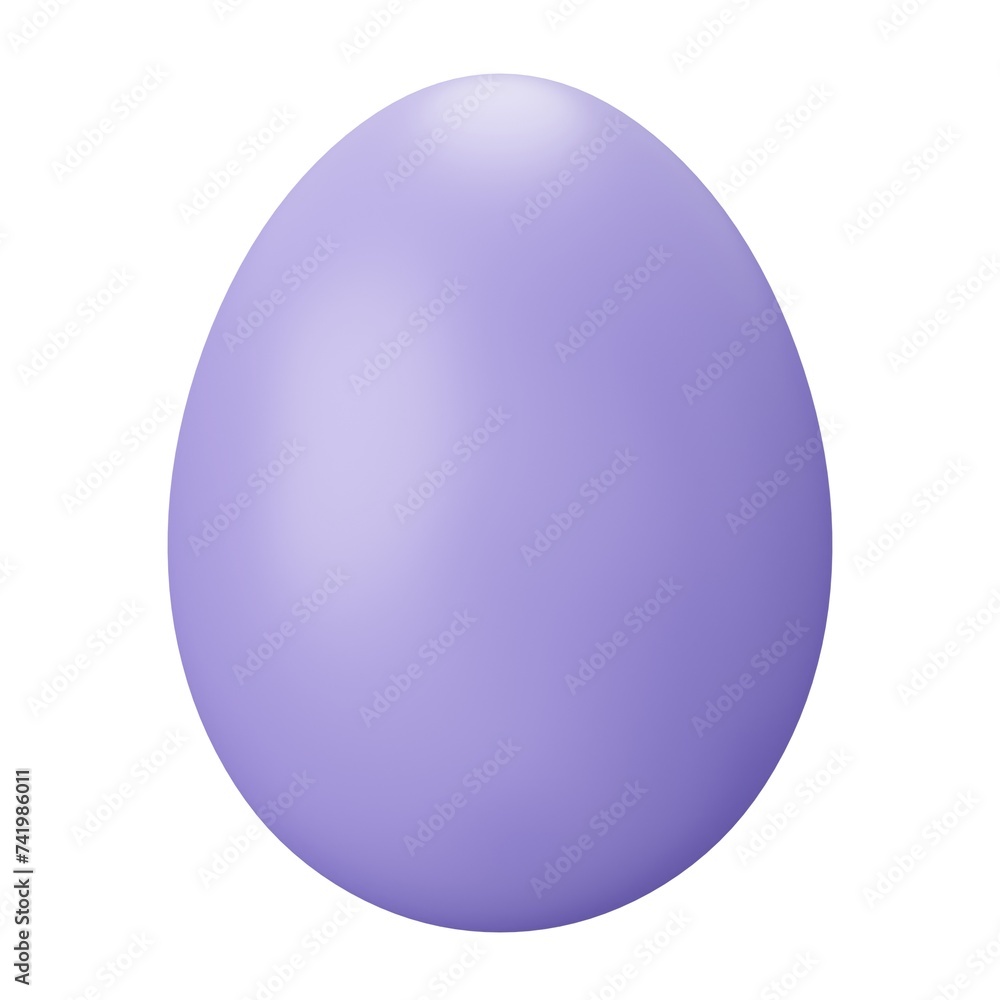 easter egg. 3d render illustration isolated on white background easter egg. 3d render illustration isolated on white background