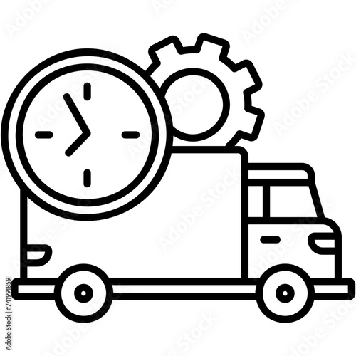 Transportation Management Icon