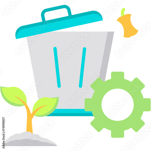 Waste Management Illustration