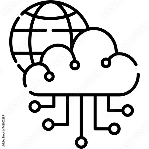 Cloud Deployment Icon