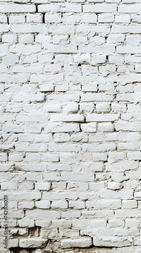 White brick wall with textured surface and clean lines Calmness atmospheric photo footage for TikTok  Instagram  Reels  Shorts