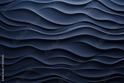 Abstract dark Navy Blue 3d concrete cement texture wall texture background wallpaper banner © Celina
