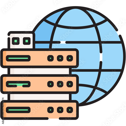 Server Illustration
