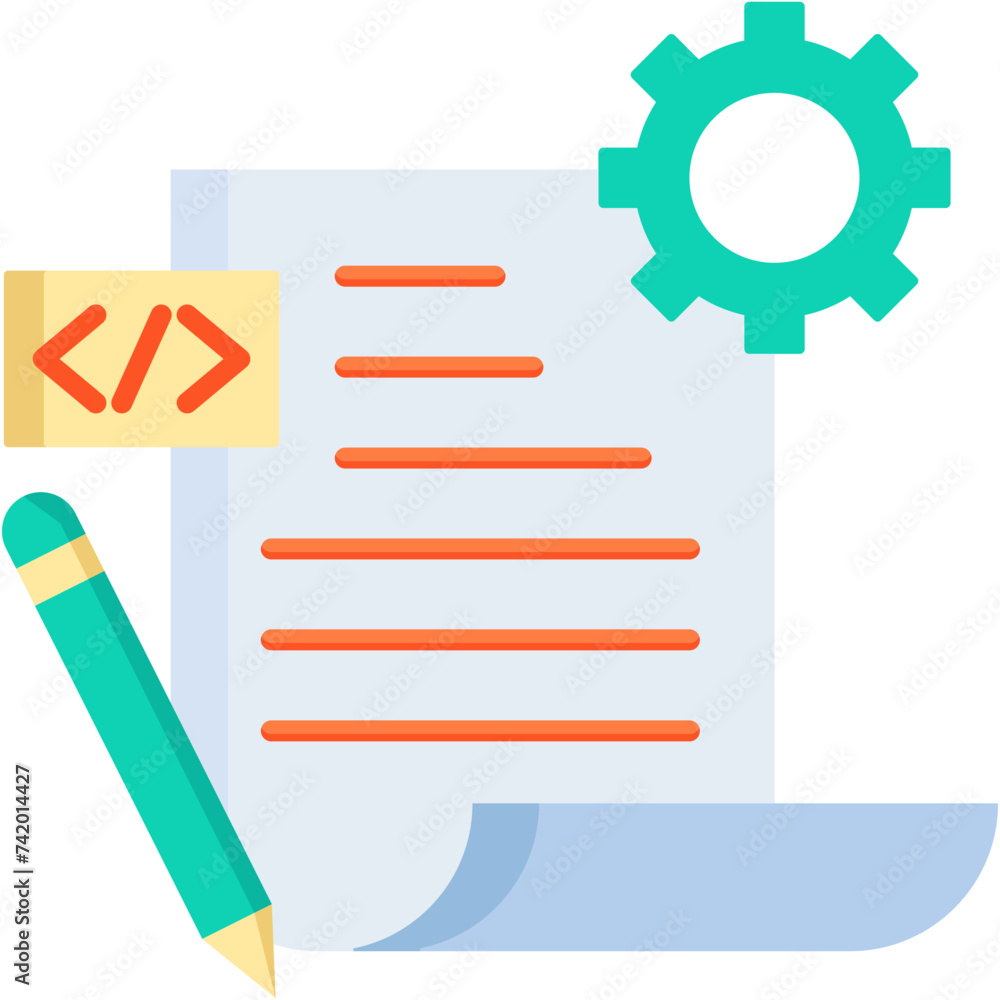 Script Illustration Script Illustration