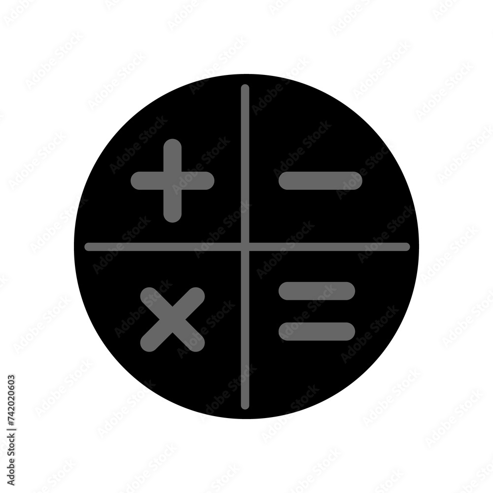 Obraz premium Calculator icon PNG