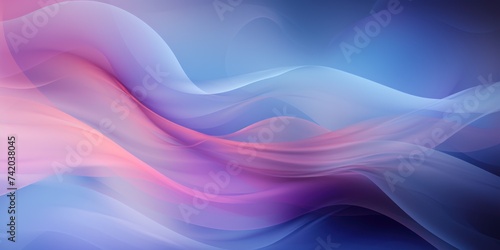 Blended colorful dark mauve and blue gradient abstract banner background