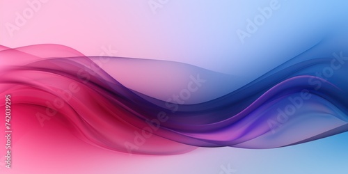 Blended colorful dark pink and blue gradient abstract banner background