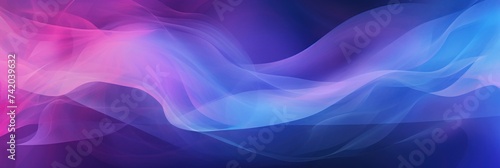 Blended colorful dark purple and blue gradient abstract banner background