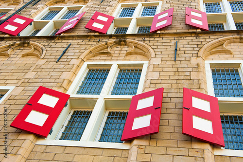 Fototapeta A beautiful building in Japan