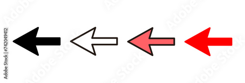 Free Download Arrow icon vector illustration. Arrow sign and symbol for web design. - GFXLoad