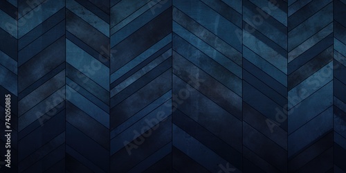 Dark Indigo grunge stripes abstract banner design. Geometric tech background. Vector illustration