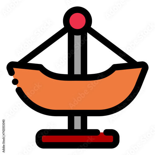 boat swing icon