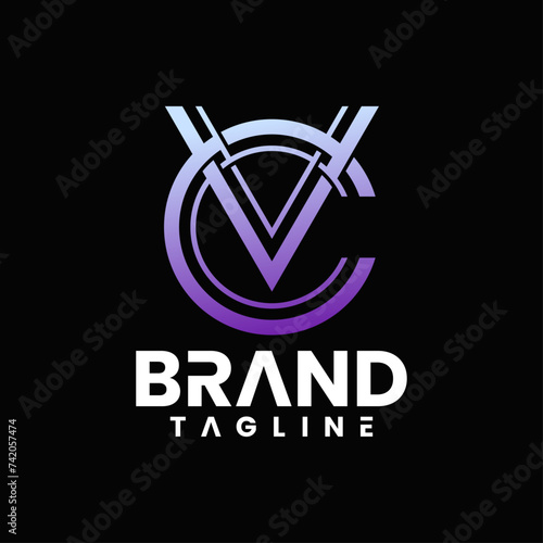 monogram or logo with the letter v c