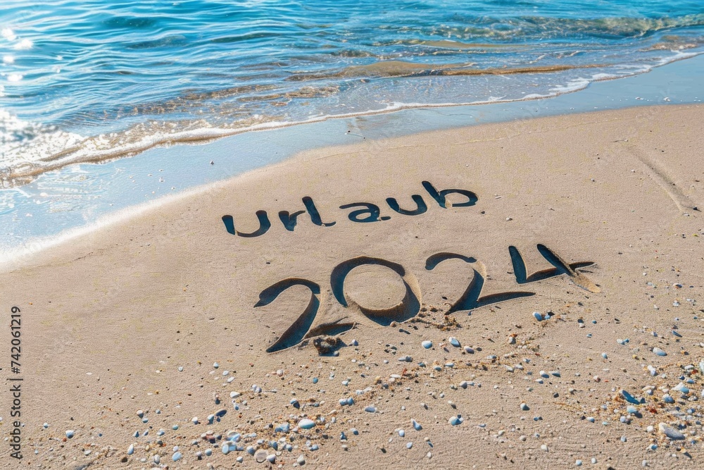 Fototapeta premium Beach with 