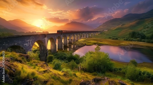 Famous railway in Scotland