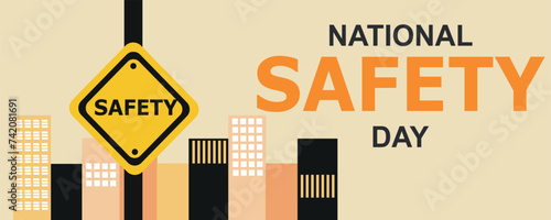 Banner for National Safety Day