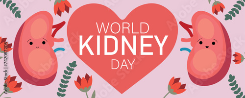 Awareness banner for World Kidney Day