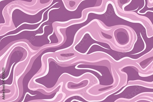 Mauve fun line doodle seamless pattern