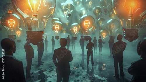 Question and answer, FAQ frequently asked questions, asking and reply to solve problem, help information, solution or q and a session concept, business people with question mark and lightbulb bubble