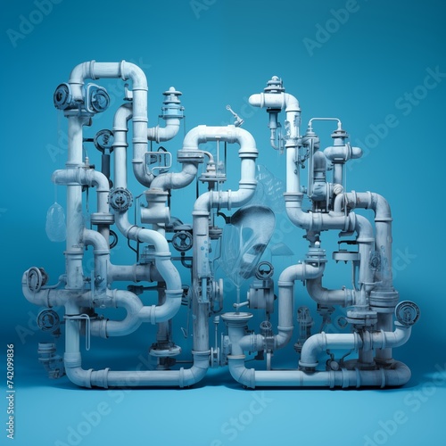 Complex piping system
