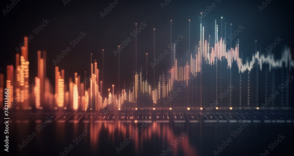 Electric Cityscape - A Blend of Urban Life and Data Flow Electric Cityscape - A Blend of Urban Life and Data Flow