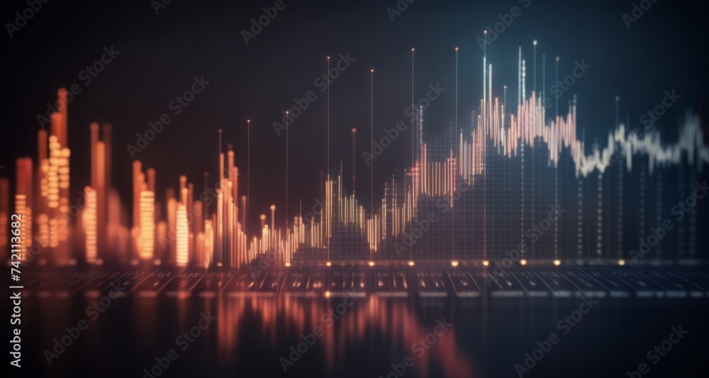  Electric Cityscape - A Blend of Urban Life and Data Flow