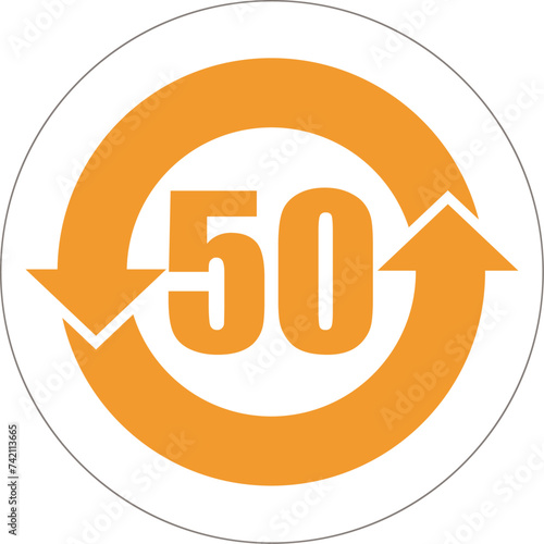 RoHS EFUP 50 Years - China
