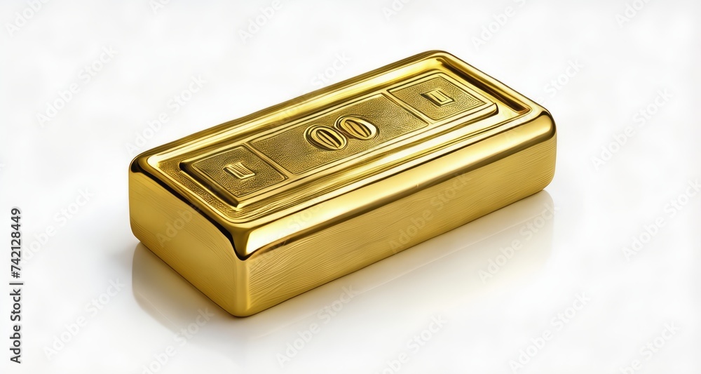 Golden treasure chest with lock, symbolizing wealth and security Golden treasure chest with lock, symbolizing wealth and security