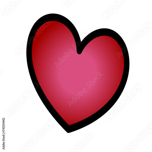 red heart icon