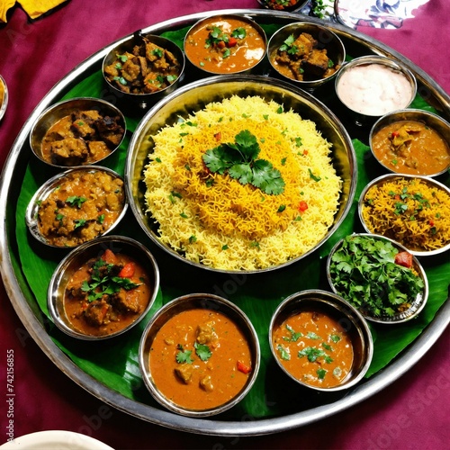 indian curry with rice