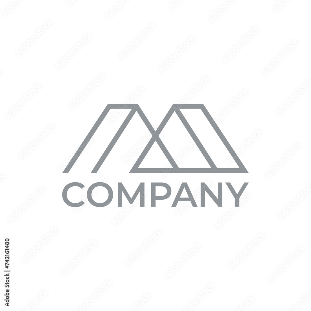 Minimalist house logo. Simple, modern, unique, character. Minimalist house logo. Simple, modern, unique, character.