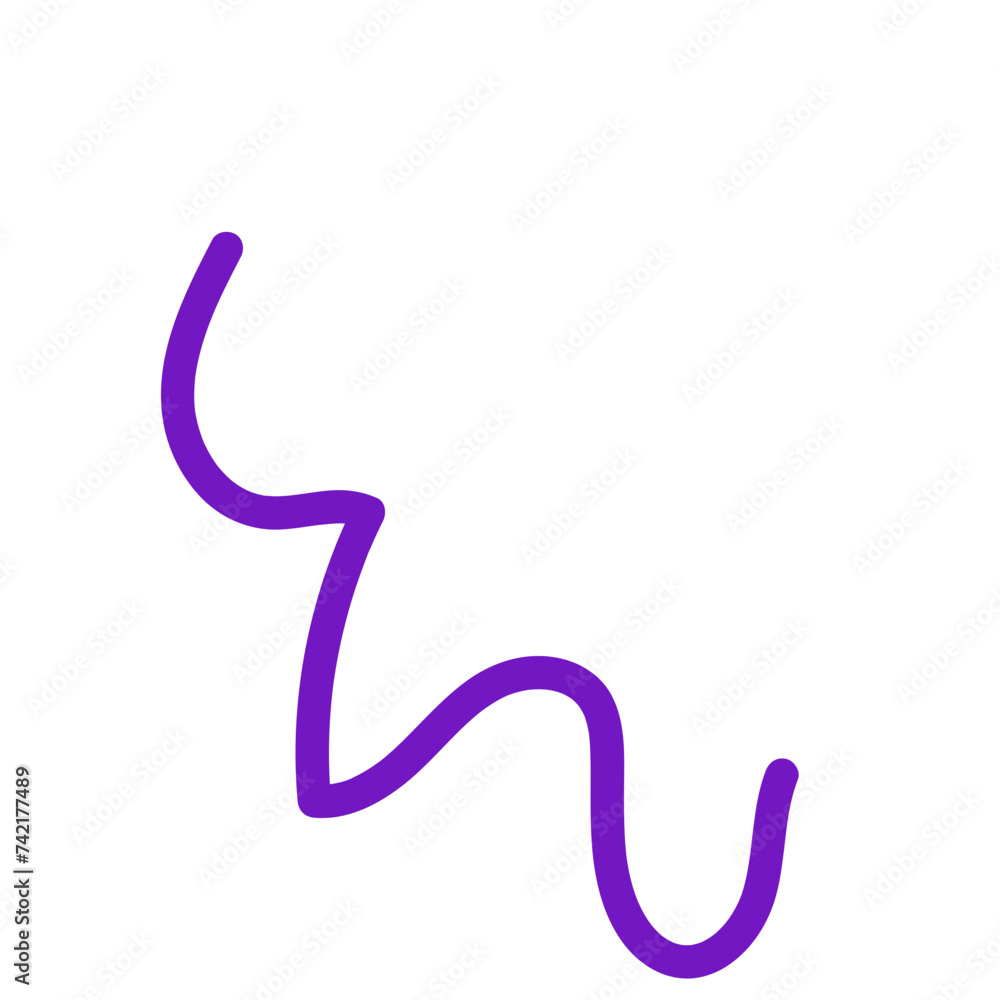 Abstract squiggly lines vectors Abstract squiggly lines vectors