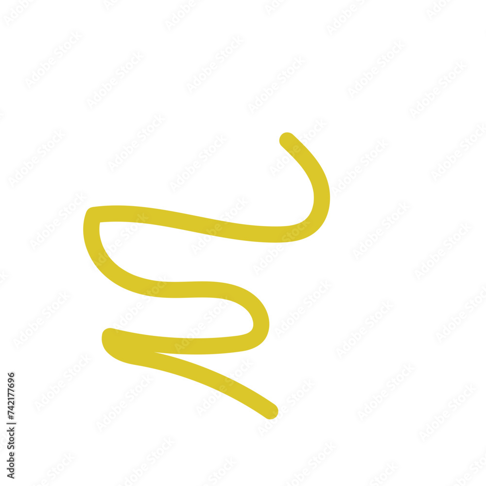 Abstract squiggly lines vectors Abstract squiggly lines vectors
